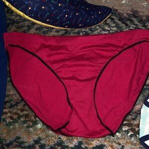 Flirtitude Red Bikini Bottom